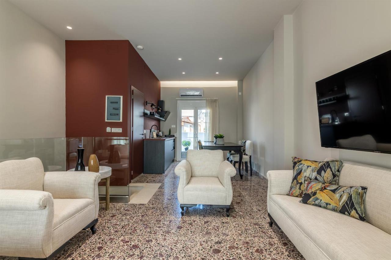 Andrews Luxury Suites Near The Airport Heraklion Zewnętrze zdjęcie